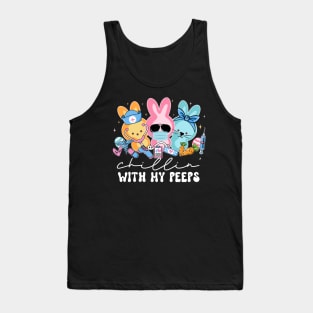 Cute Nurse Nursing Easter Bunnies ICU ED ER Tank Top